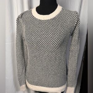 Fitted woven Theory sweater